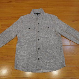 LIKE NEW - Banana Republic Gray Button Up - Medium